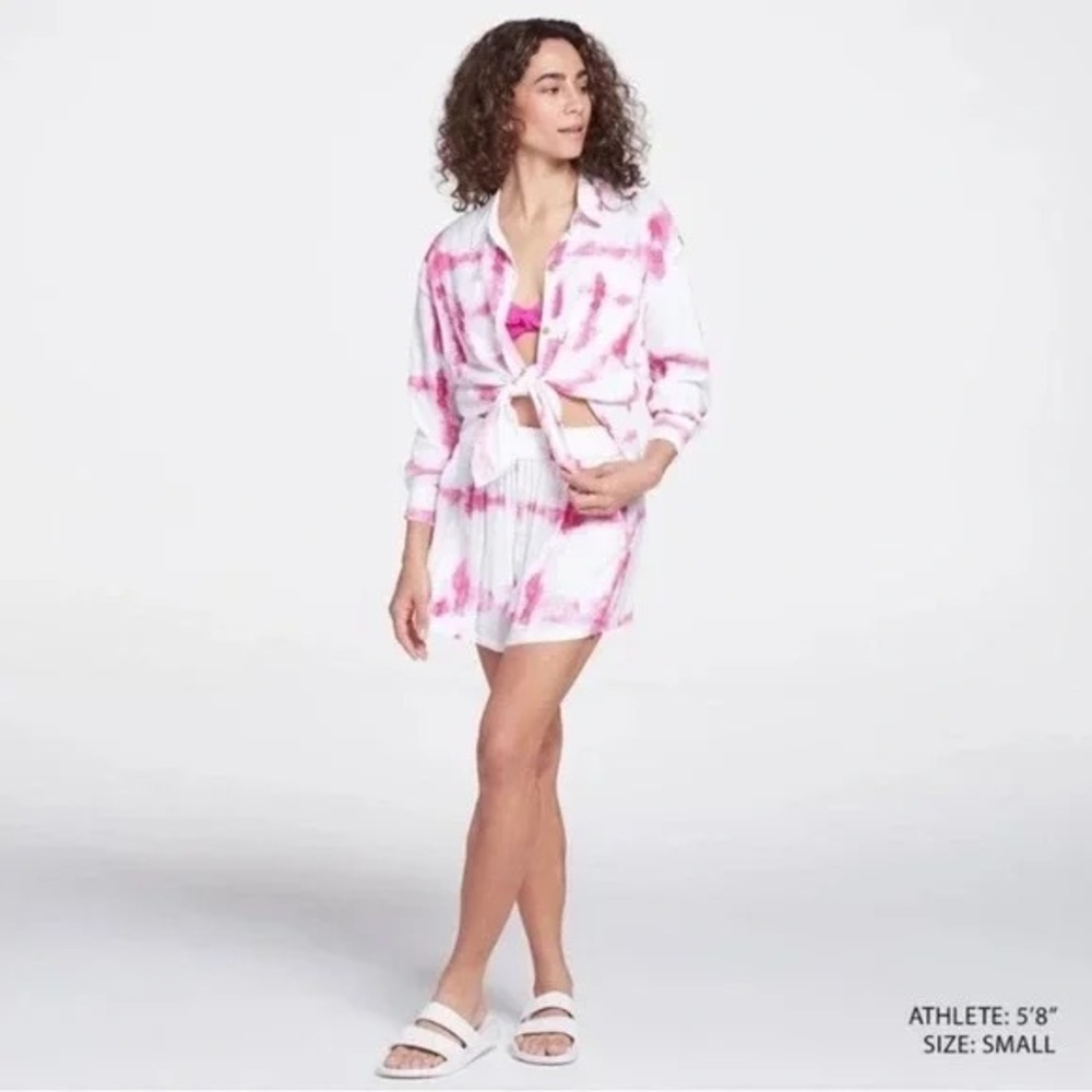 ❄️ Calia | by Carrie Underwood L/S Utility Shirt Beach Cover Up Various Sizes - Picture 2 of 9